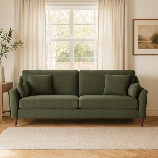 Hepburn Fabric 3 Seater Sofa