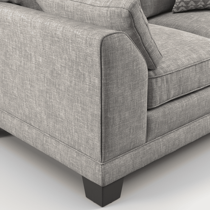 Hilliard Fullback Fabric Armchair - 5