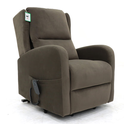 Hastings Rise and Recline Armchair Electric Dual Motor Brown - 5