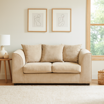 Casper Chenille Fabric Sofa Set