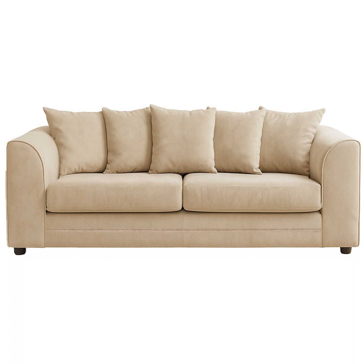 Casper Chenille Fabric 3 Seater Sofa
