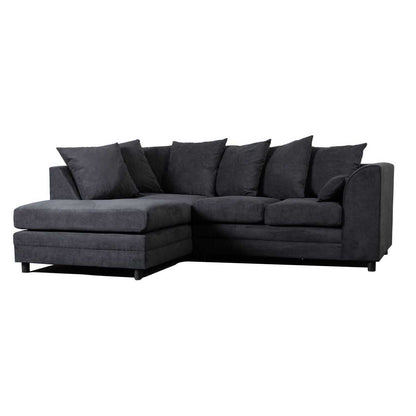 Casper Chenille Fabric Corner Sofa