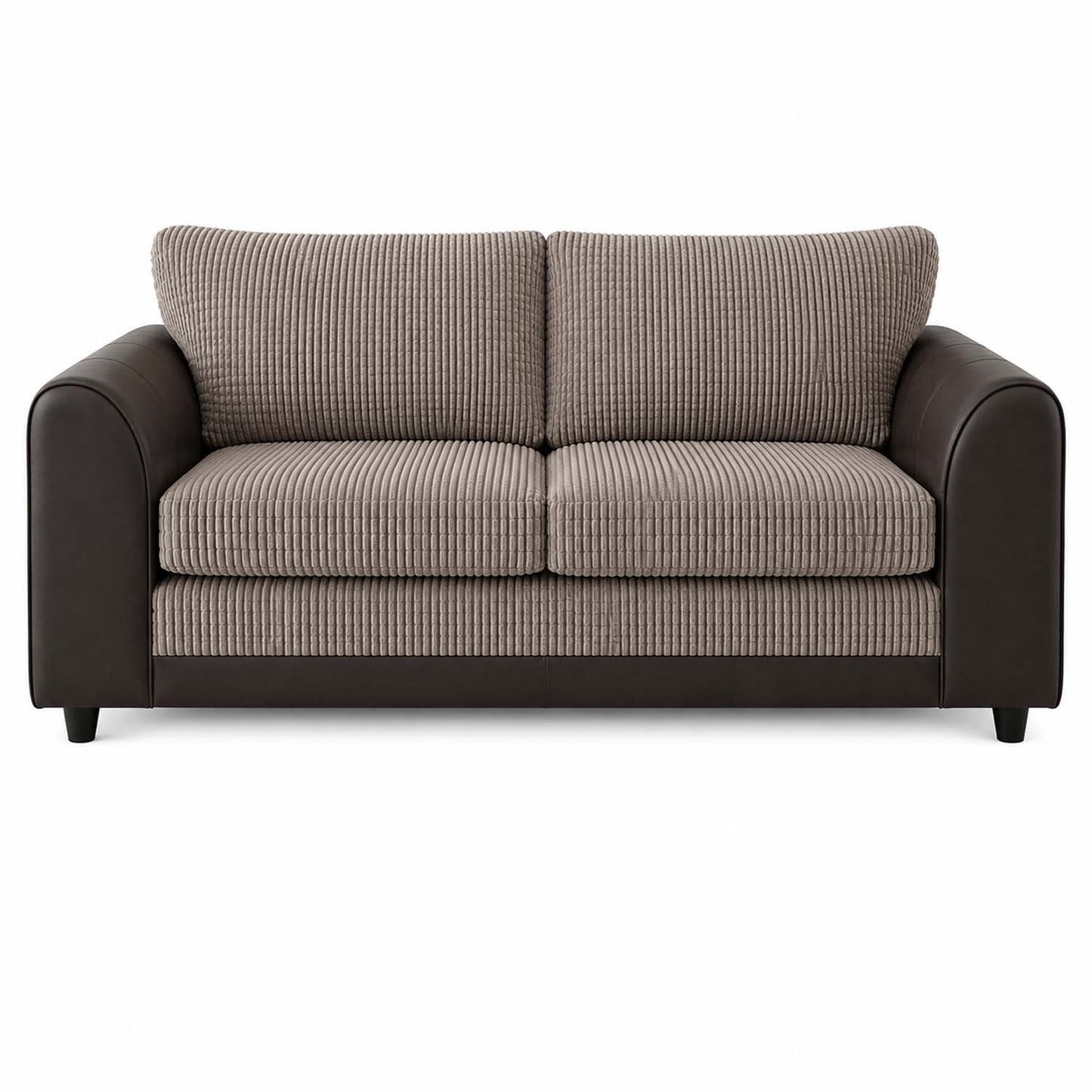 Luca Mixed Fabric Sofa Suite - Full Back