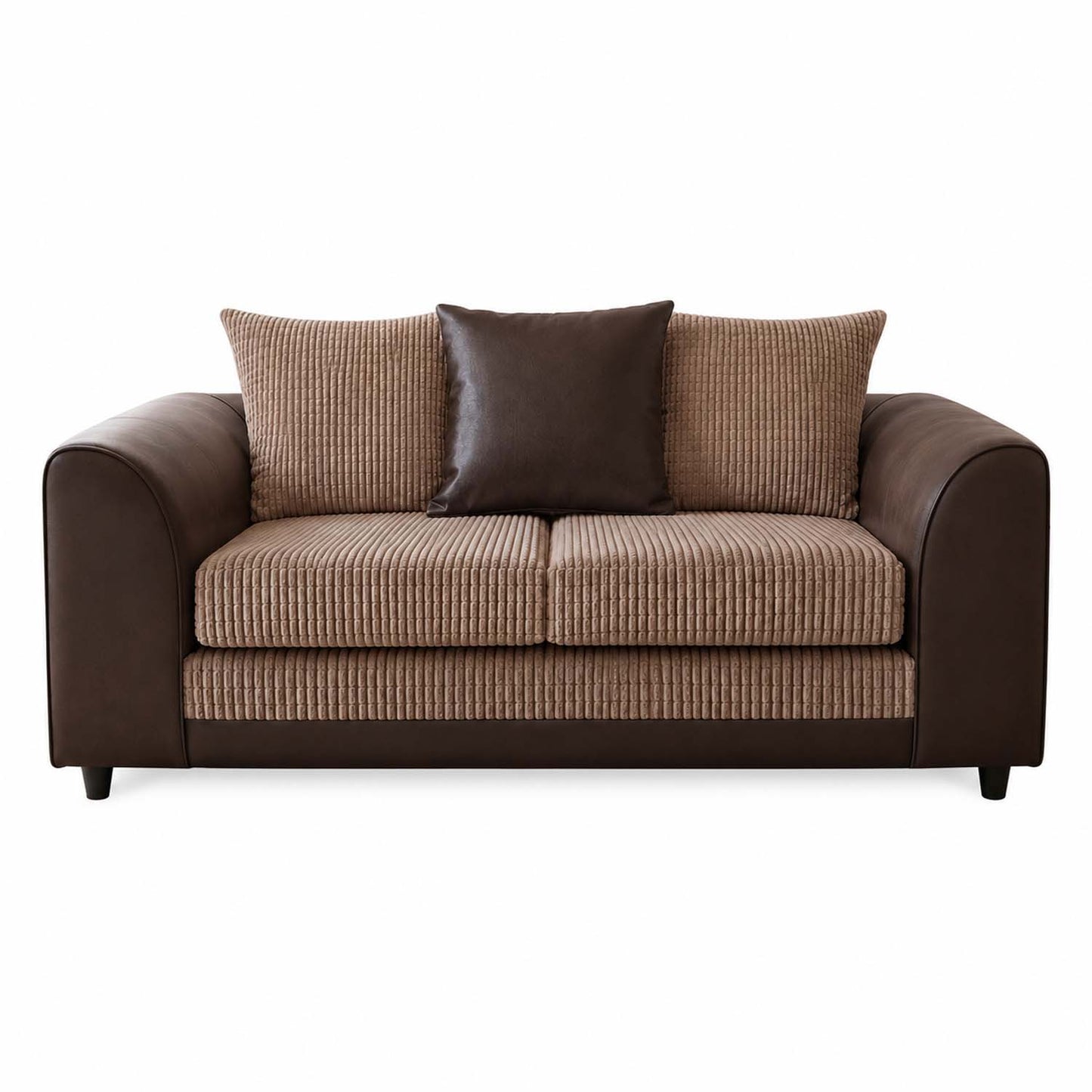 Luca Mixed Fabric Sofa Suite - Scatter Back