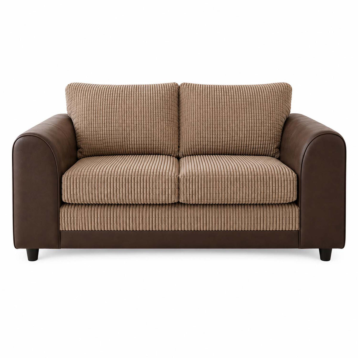 Luca Mixed Fabric Sofa Suite - Full Back