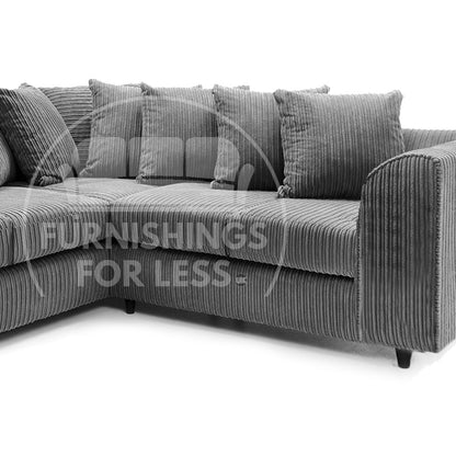 Ferguson Full Jumbo Cord Corner Sofa - 3
