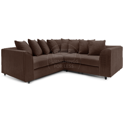 Ferguson / Luxor Full Jumbo Cord Corner Sofa