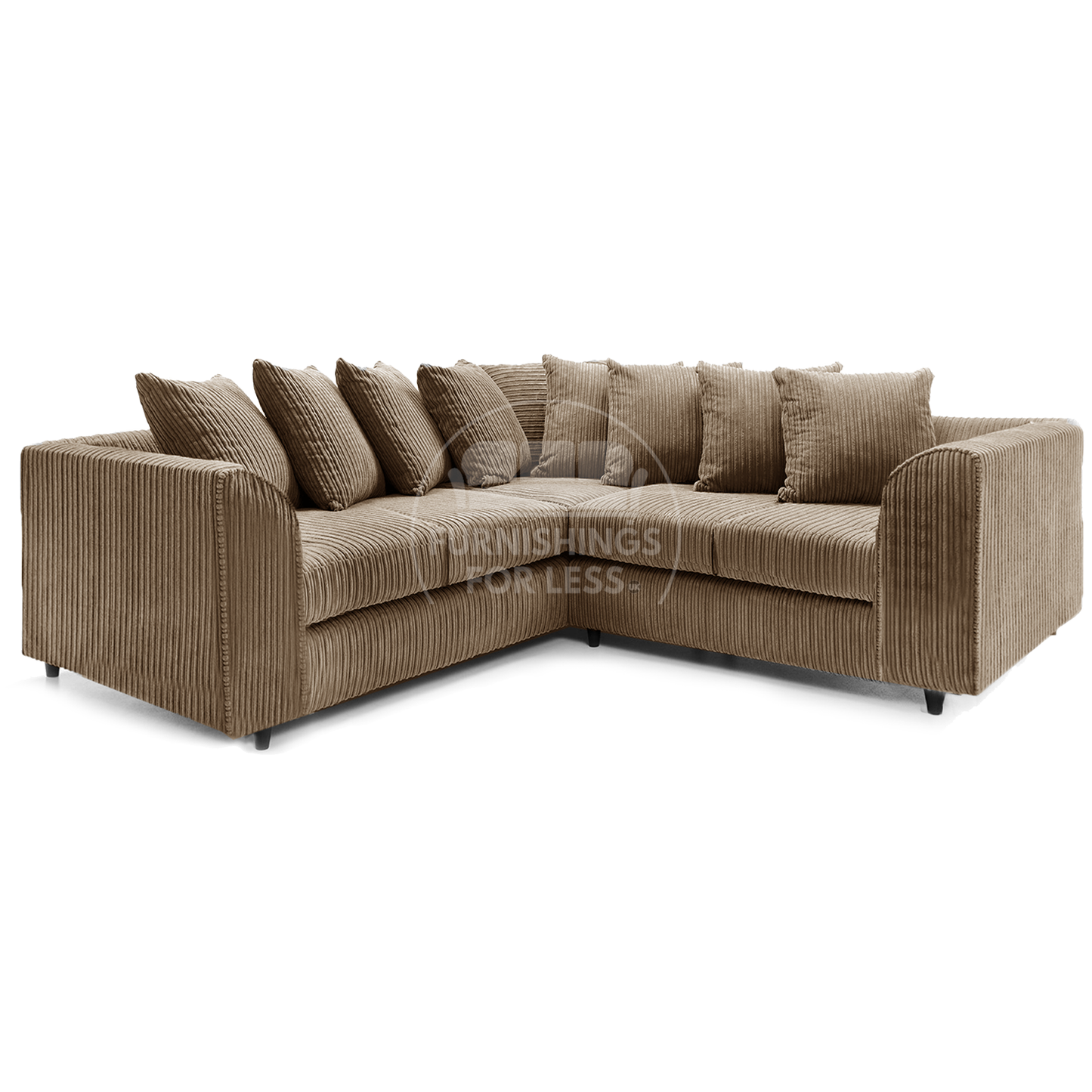 Ferguson / Luxor Full Jumbo Cord Corner Sofa