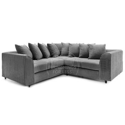 Ferguson / Luxor Full Jumbo Cord Corner Sofa