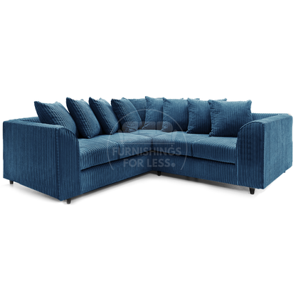 Ferguson / Luxor Full Jumbo Cord Corner Sofa