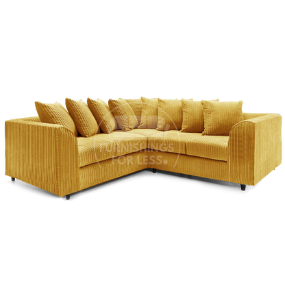 Ferguson / Luxor Full Jumbo Cord Corner Sofa