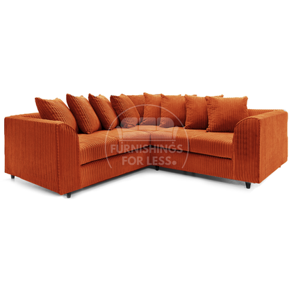 Ferguson / Luxor Full Jumbo Cord Corner Sofa