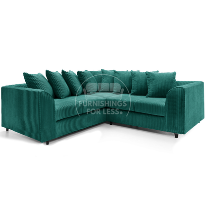 Ferguson / Luxor Full Jumbo Cord Corner Sofa