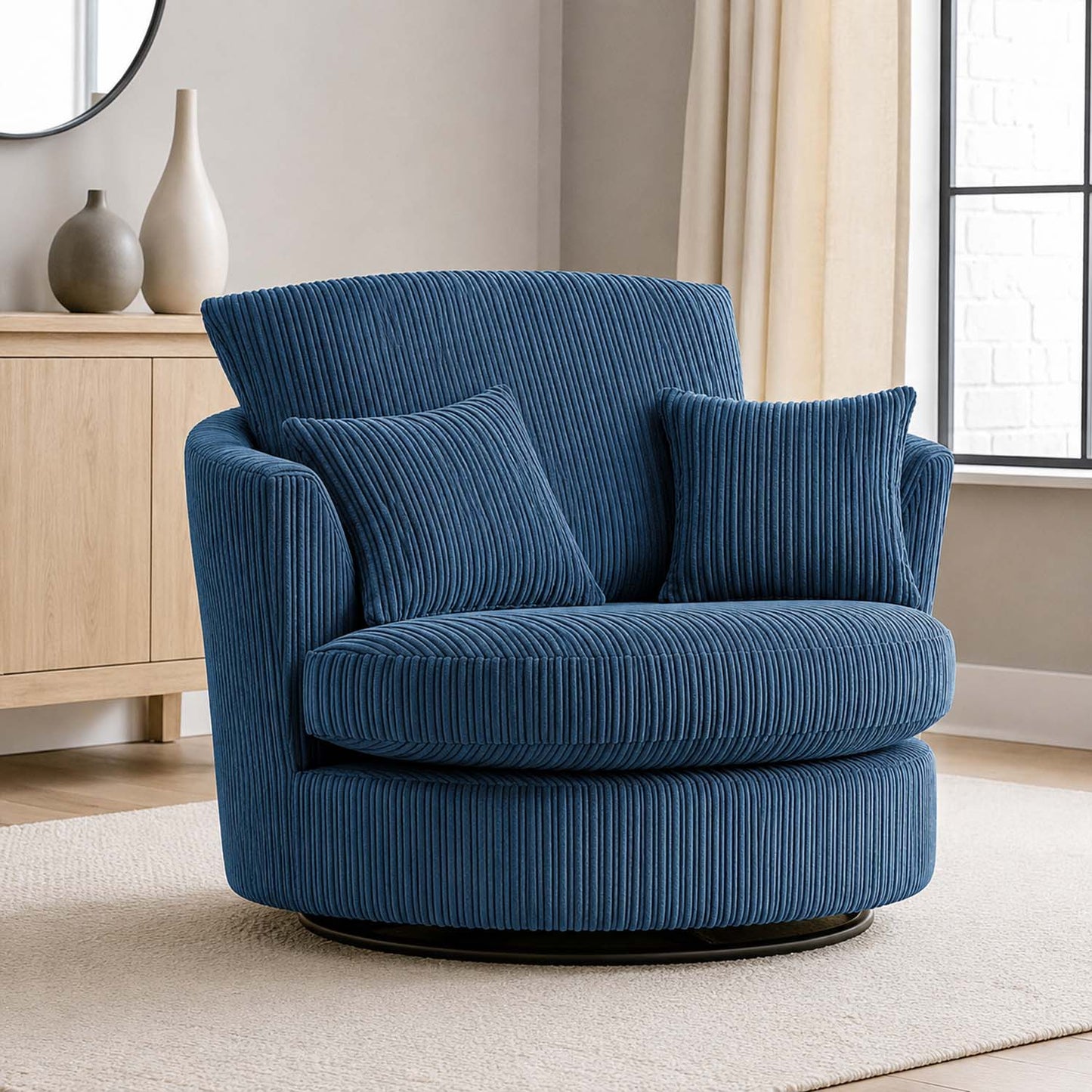 Luxor / Ferguson / Delta Cord Swivel Chair