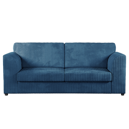 Luxor Full Jumbo Cord 3 Seater – Full Back