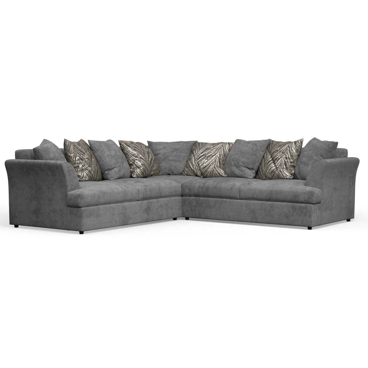 Mellors Chenille 5 Seater Corner Sofa