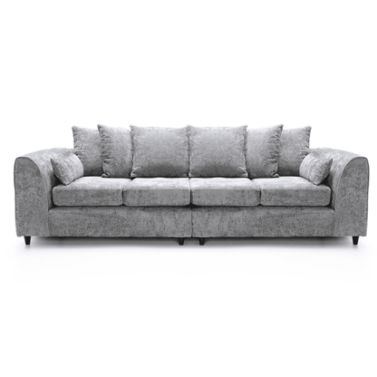 Monaco Chenille Fabric 4 Seater Sofa