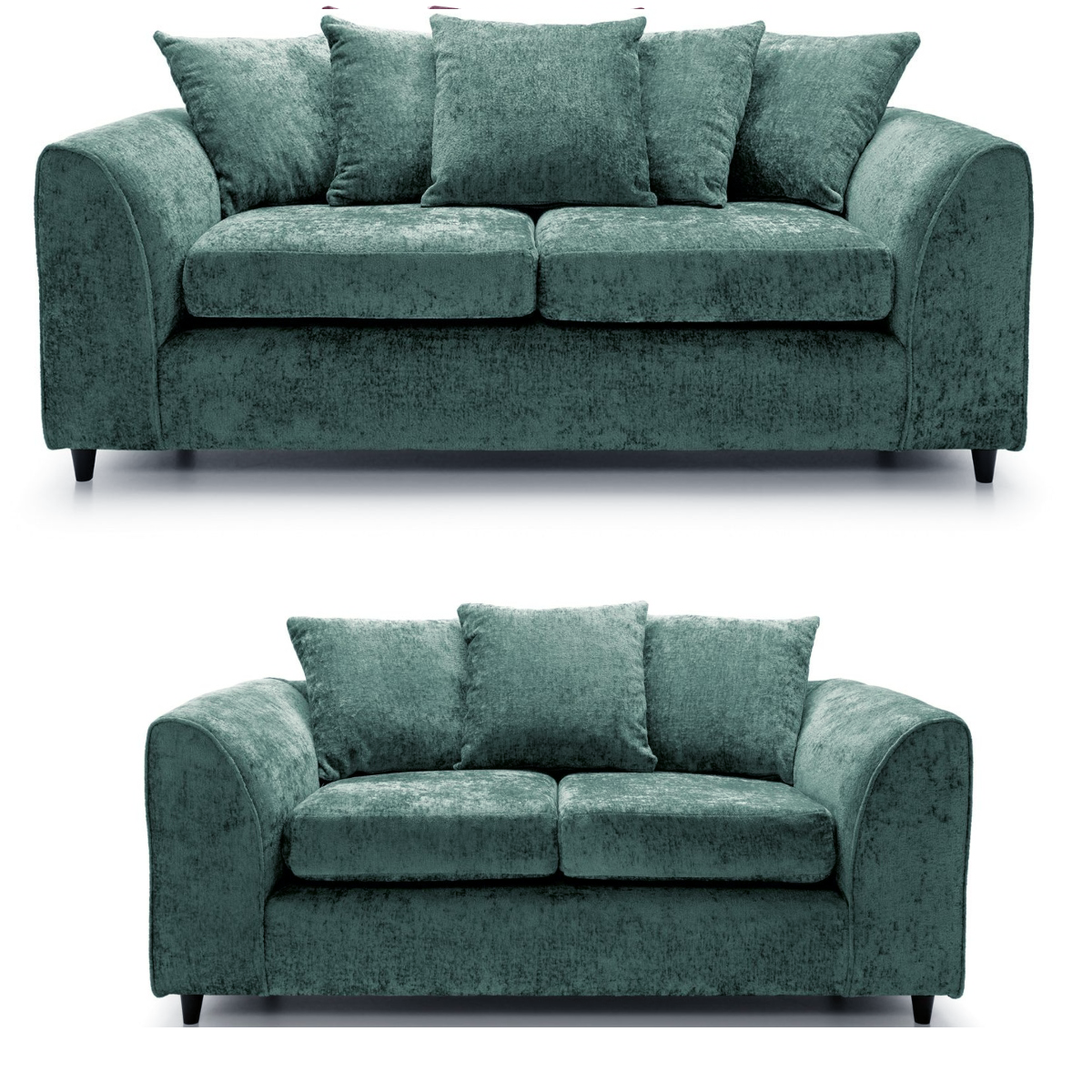 Monaco Chenille Fabric Sofa Suite