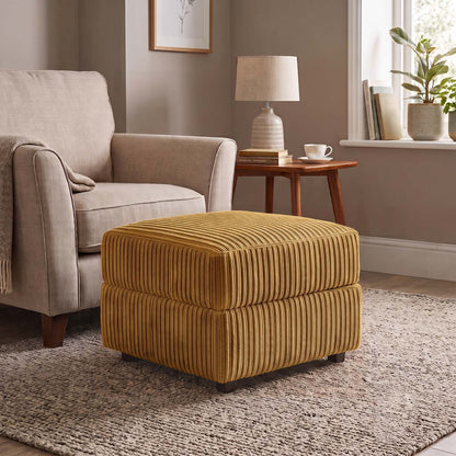 Luxor / Ferguson / Delta Jumbo Cord Footstool