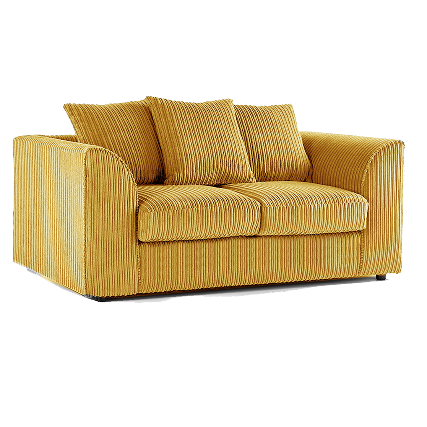 Luxor Full Jumbo Cord 2 Seater - Scatter Back