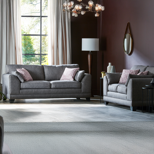 Hilliard Fullback Fabric Sofa Suite