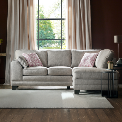 Hilliard Fullback Fabric 4 Seater Corner Sofa
