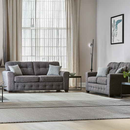 Hartley Fullback Tufted Sofa Suite
