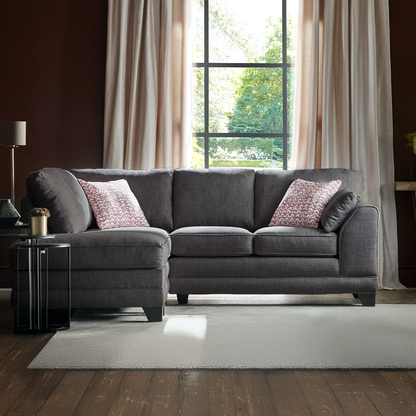 Hilliard Fullback Fabric 4 Seater Corner Sofa