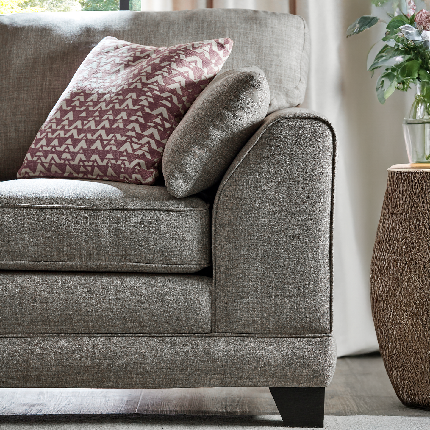 Hilliard Fullback Fabric 2 Seater Sofa