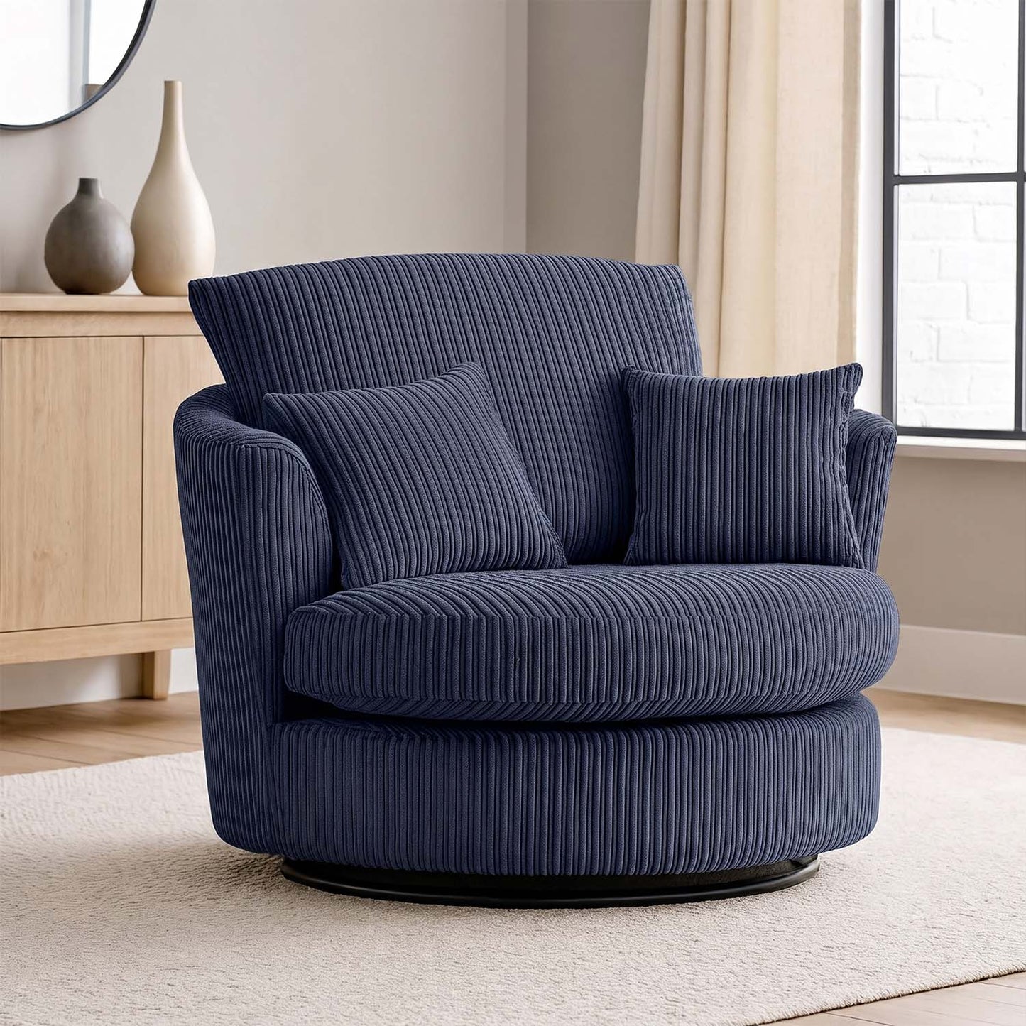Luxor / Ferguson / Delta Cord Swivel Chair