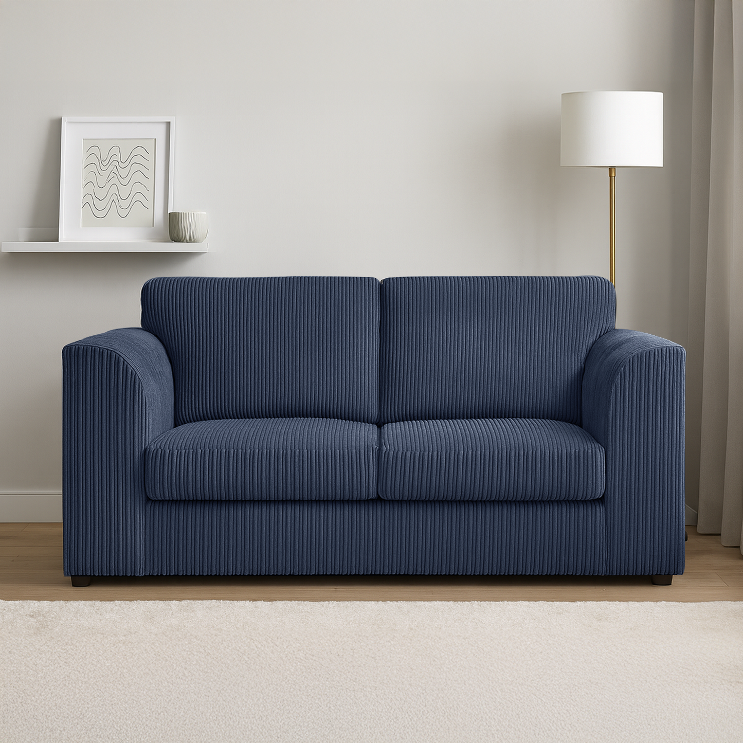Luxor Full Jumbo Cord 2 Seater – Full Back