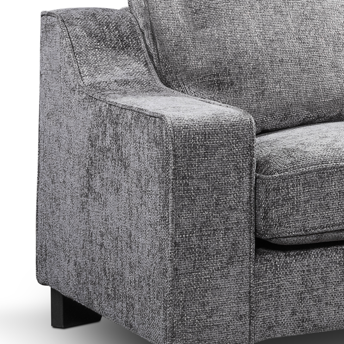 Nebraska Slate Grey 3 + 2 Sofa Suite