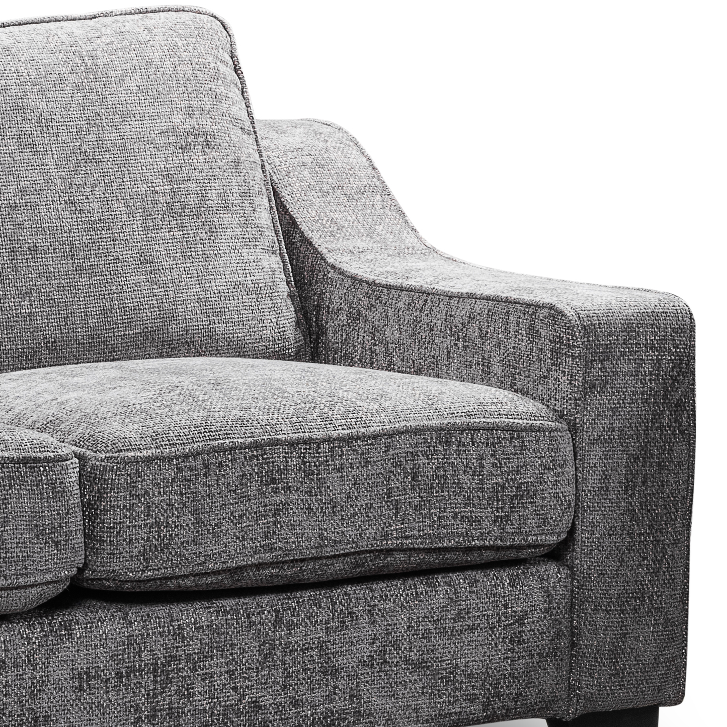 Nebraska Slate Grey 3 + 2 Sofa Suite