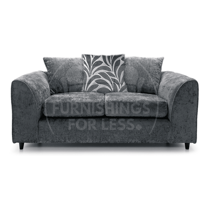 Zink Chenille Fabric 2 Seater Sofa