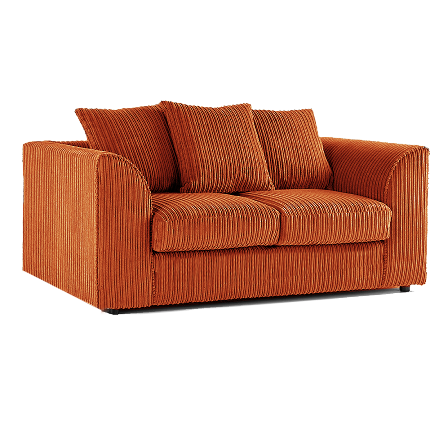 Luxor Full Jumbo Cord 2 Seater - Scatter Back