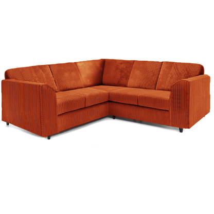 Ferguson Full Jumbo Cord 5 Seater 2 Corner 2 Sofa Full Back