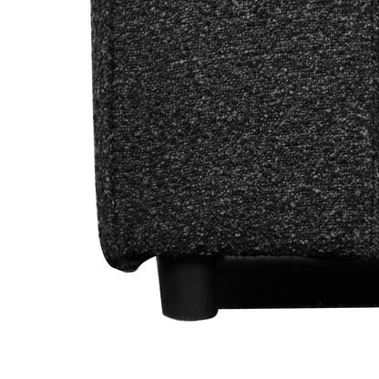 Paris Boucle Charcoal Fabric Armchair