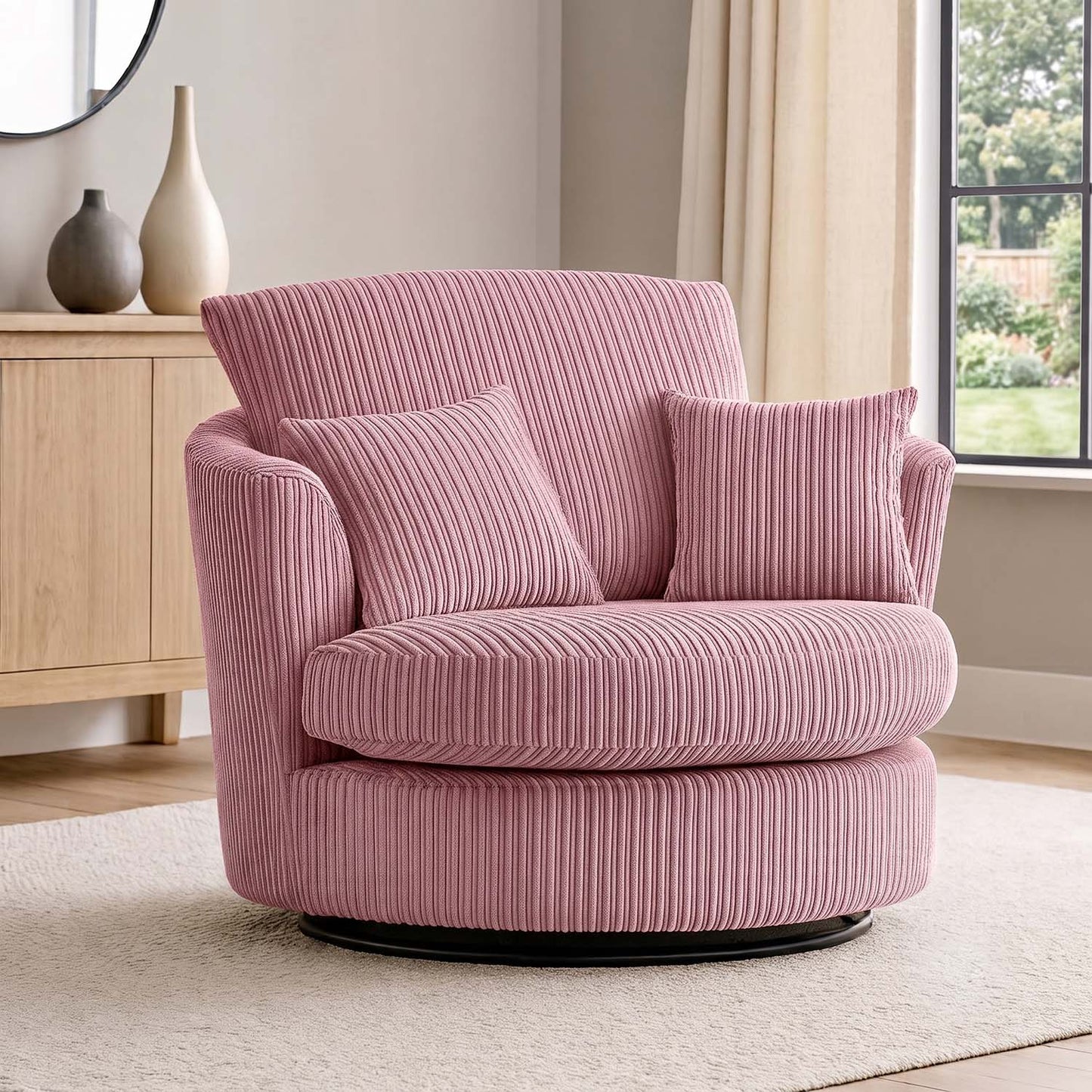 Luxor / Ferguson / Delta Cord Swivel Chair