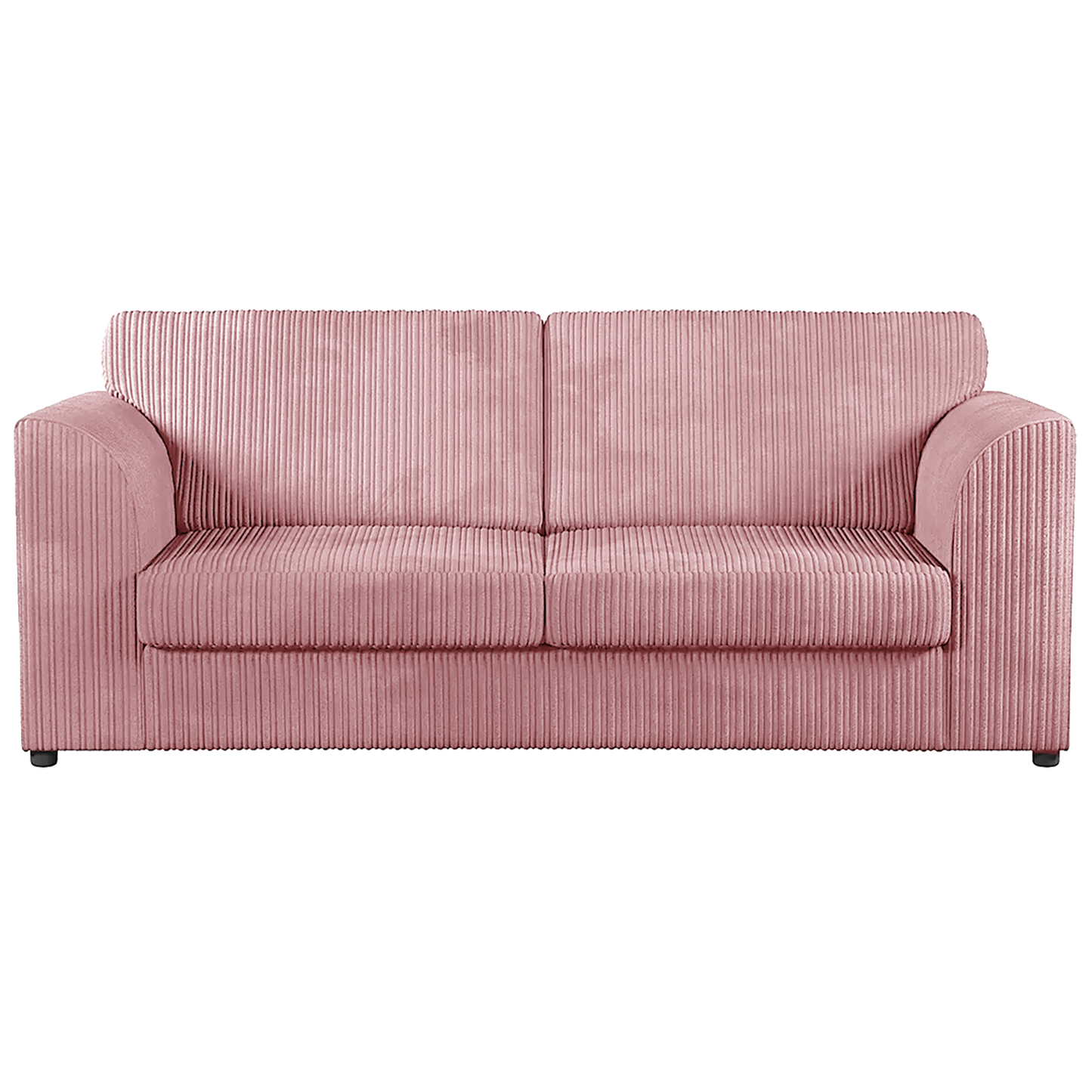 Luxor Full Jumbo Cord 3 Seater – Full Back