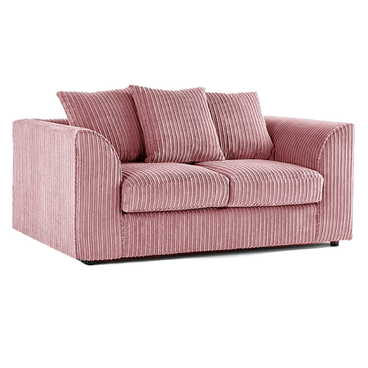 Luxor Full Jumbo Cord 2 Seater - Scatter Back