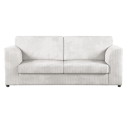 Luxor Full Jumbo Cord 3 Seater – Full Back