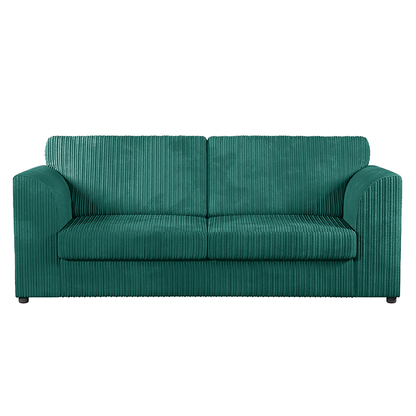 Luxor Full Jumbo Cord 3 Seater – Full Back