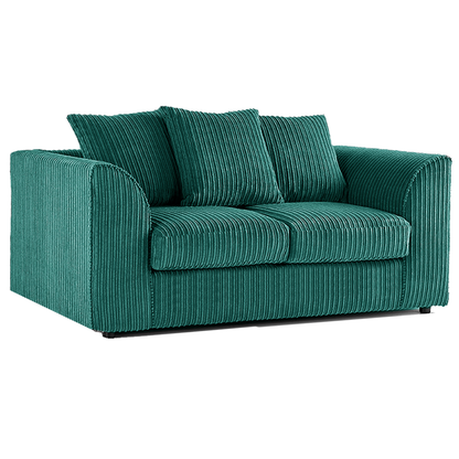 Luxor Full Jumbo Cord 2 Seater - Scatter Back