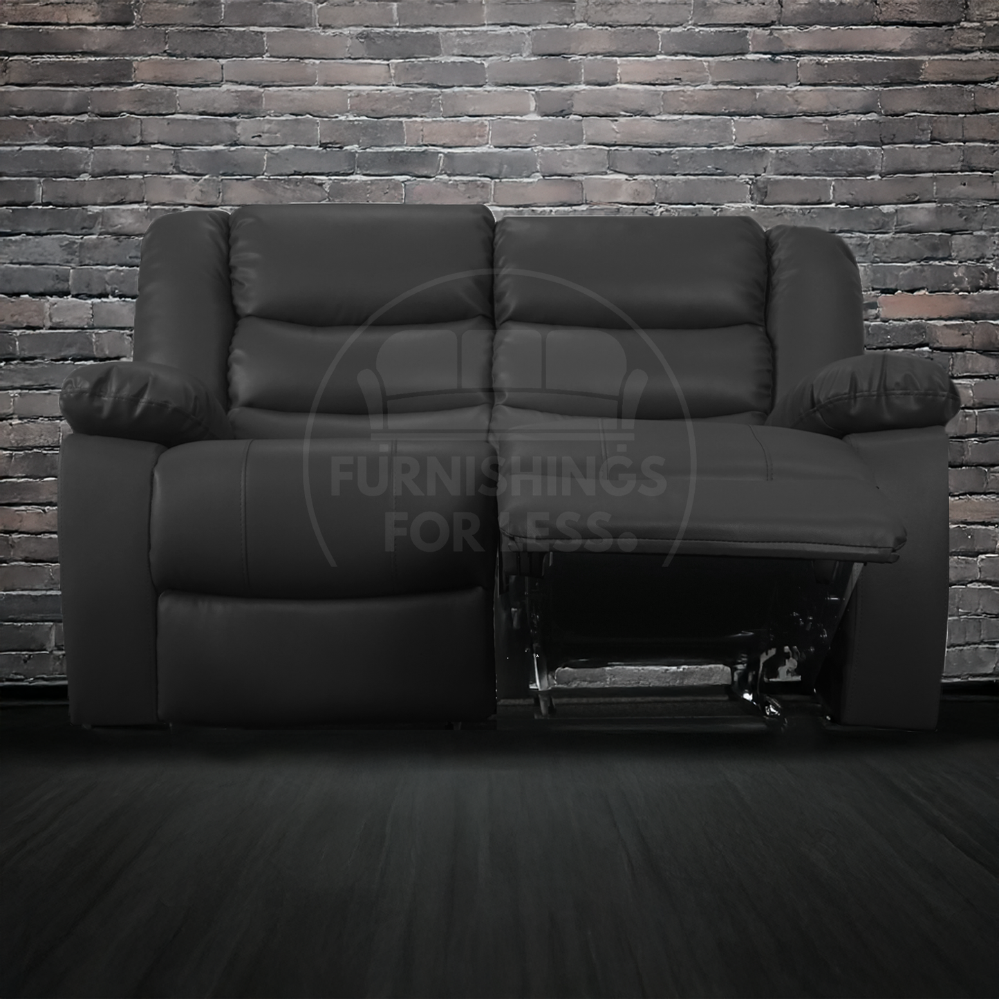 Venice Leather Reclining 2 Seater Sofa