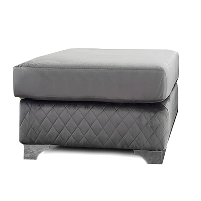 Victoria Plush Velvet Footstool
