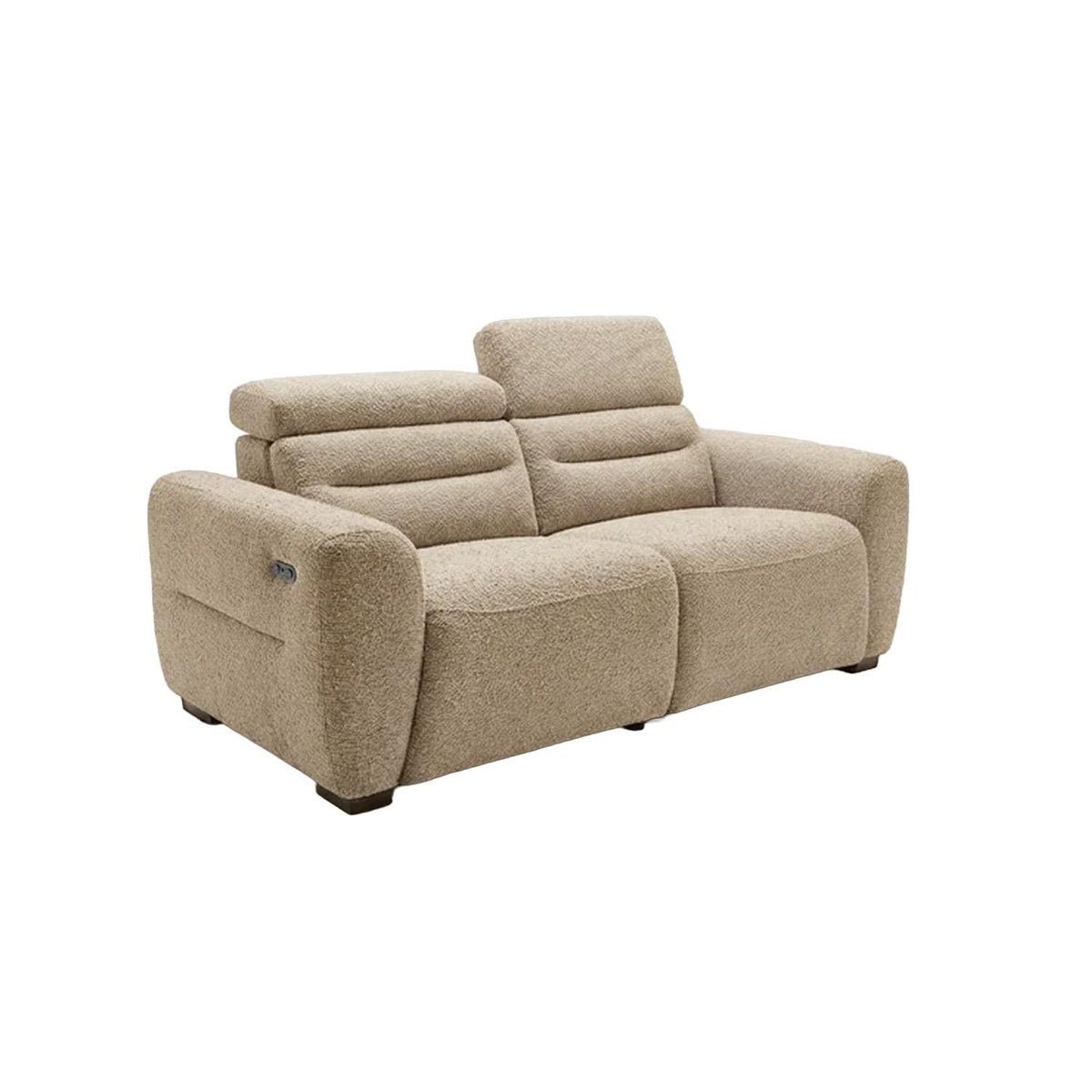 Thornton 3 Piece Electric Recliner Sofa Suite Boucle Beige or Grey