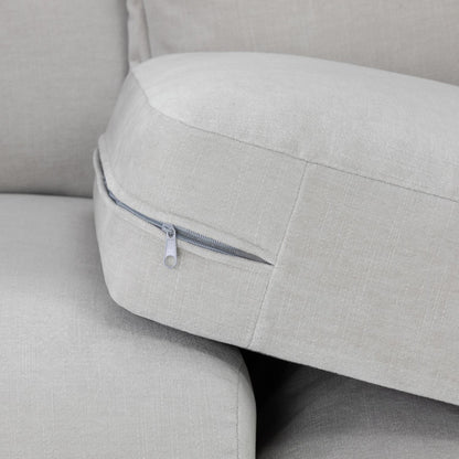 Colby 5 Seater L Shaped Corner Sofa Fabric