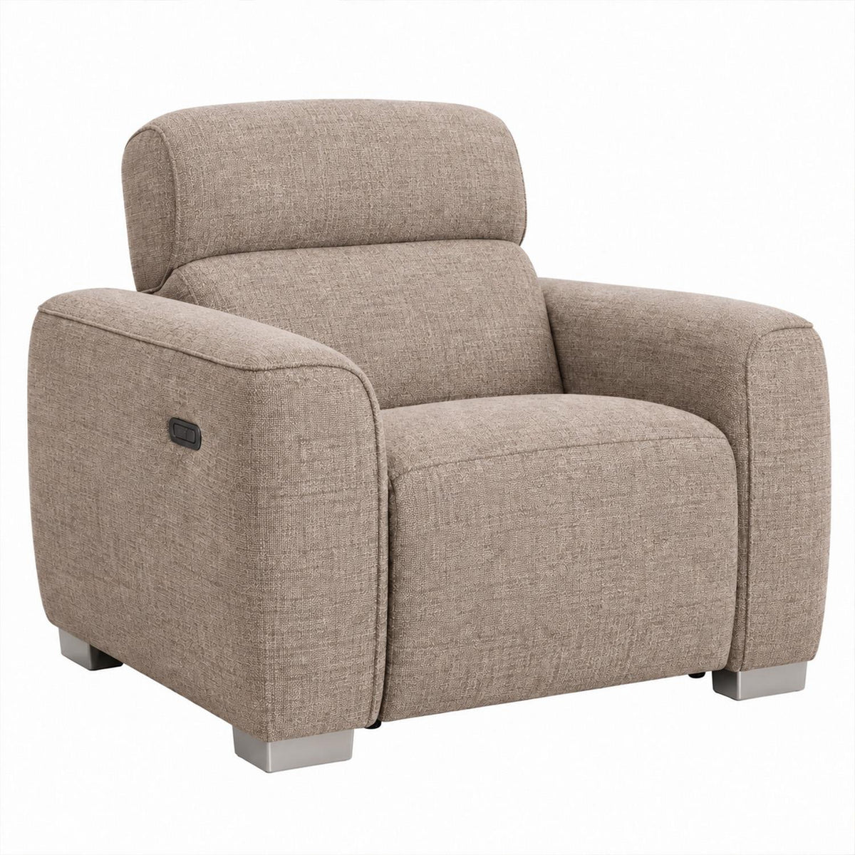 Tisbury 3 Piece Electric Recliner Sofa Suite USB Beige or Grey