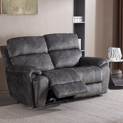 Valtos 2 + 1 + 1 Electric Recliner Sofa Suite Truffle or Grey