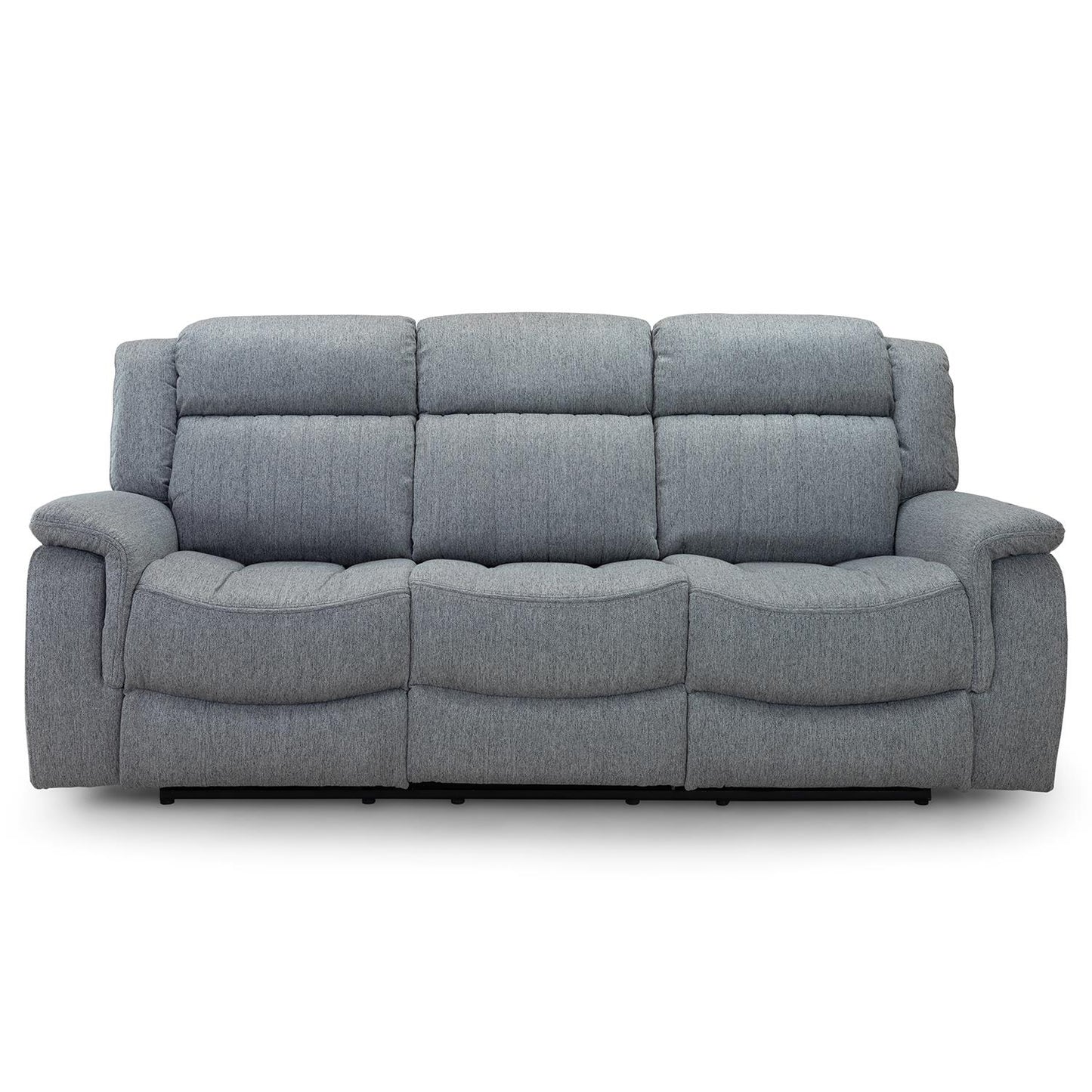Linden Grey 3 Piece Electric Reclining Sofa Suite 3 + 1 + 1